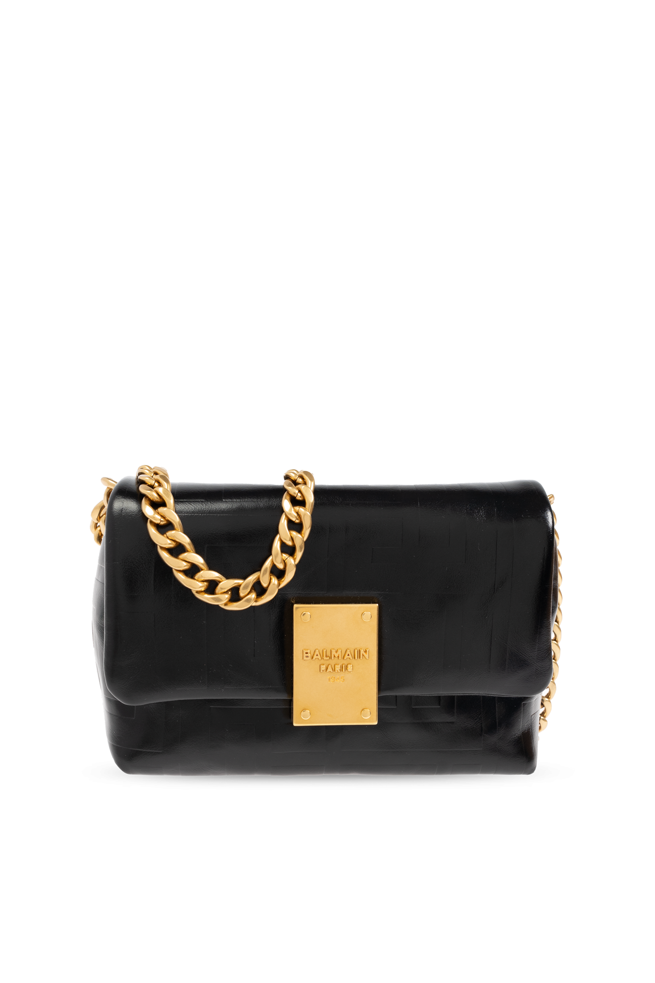 Black Shoulder bag Flap Small Balmain - Vitkac Italy